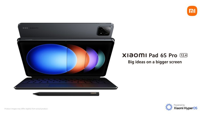 Планшет Xiaomi Pad 6S Pro 12.4 с чипом Snapdragon 8 Gen 2 представили для глобального рынка