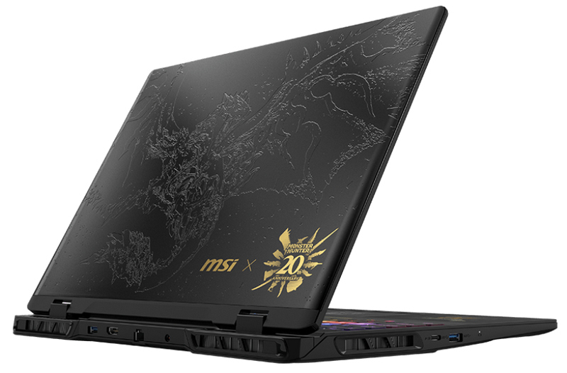 MSI и Capcom выпустили ноутбук Crosshair 16 HX Monster Hunter Edition по случаю 20-летия игровой серии