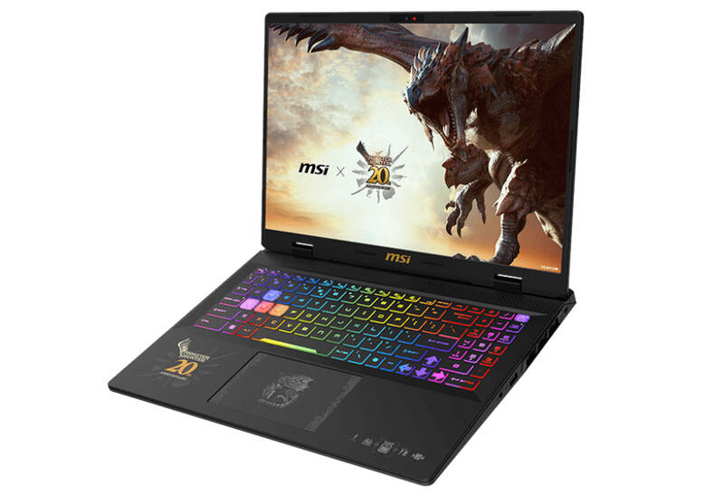 MSI и Capcom выпустили ноутбук Crosshair 16 HX Monster Hunter Edition по случаю 20-летия игровой серии