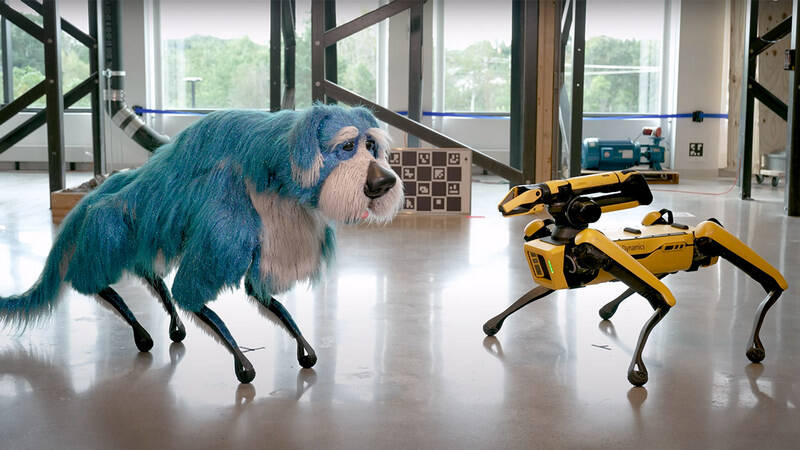 Boston Dynamics показала Sparkles — мохнатого робопса, который умеет танцевать