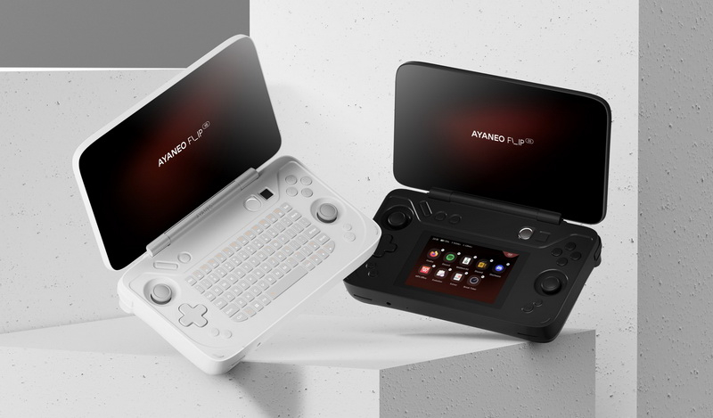 Nintendo 3DS на Ryzen и Windows: представлены складные портативные консоли AyaNeo Flip DS и Flip KB