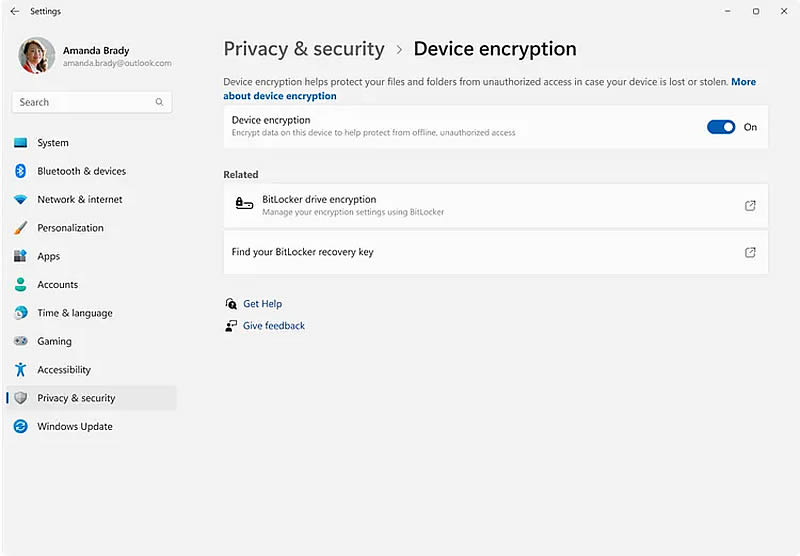 Microsoft включит шифрование BitLocker в Windows 11 по умолчанию