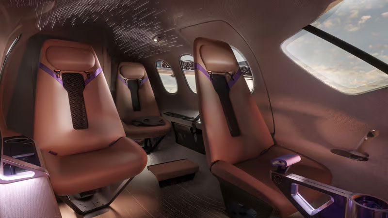Стартап Sirius Aviation с украинскими корнями представил роскошный электролёт на водороде с запасом хода более 1850 км